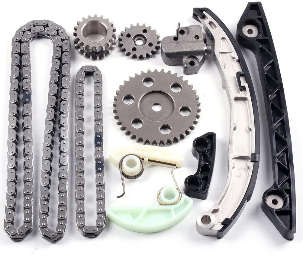 cciyu Engine Timing Chain Kit Sets for Ford for Lincoln for Mercury Escape Fusion MKZ Mariner Milan 2.5L 2.3L