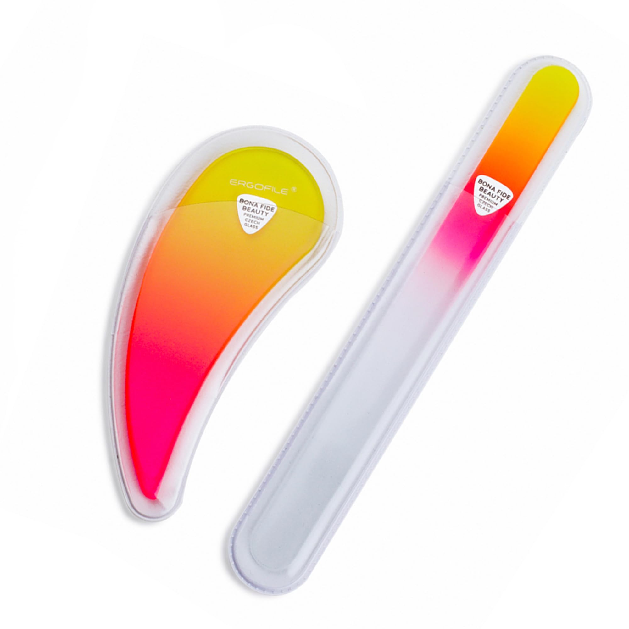 BONA FIDE BEAUTY 2-Piece Glass Nail File Set