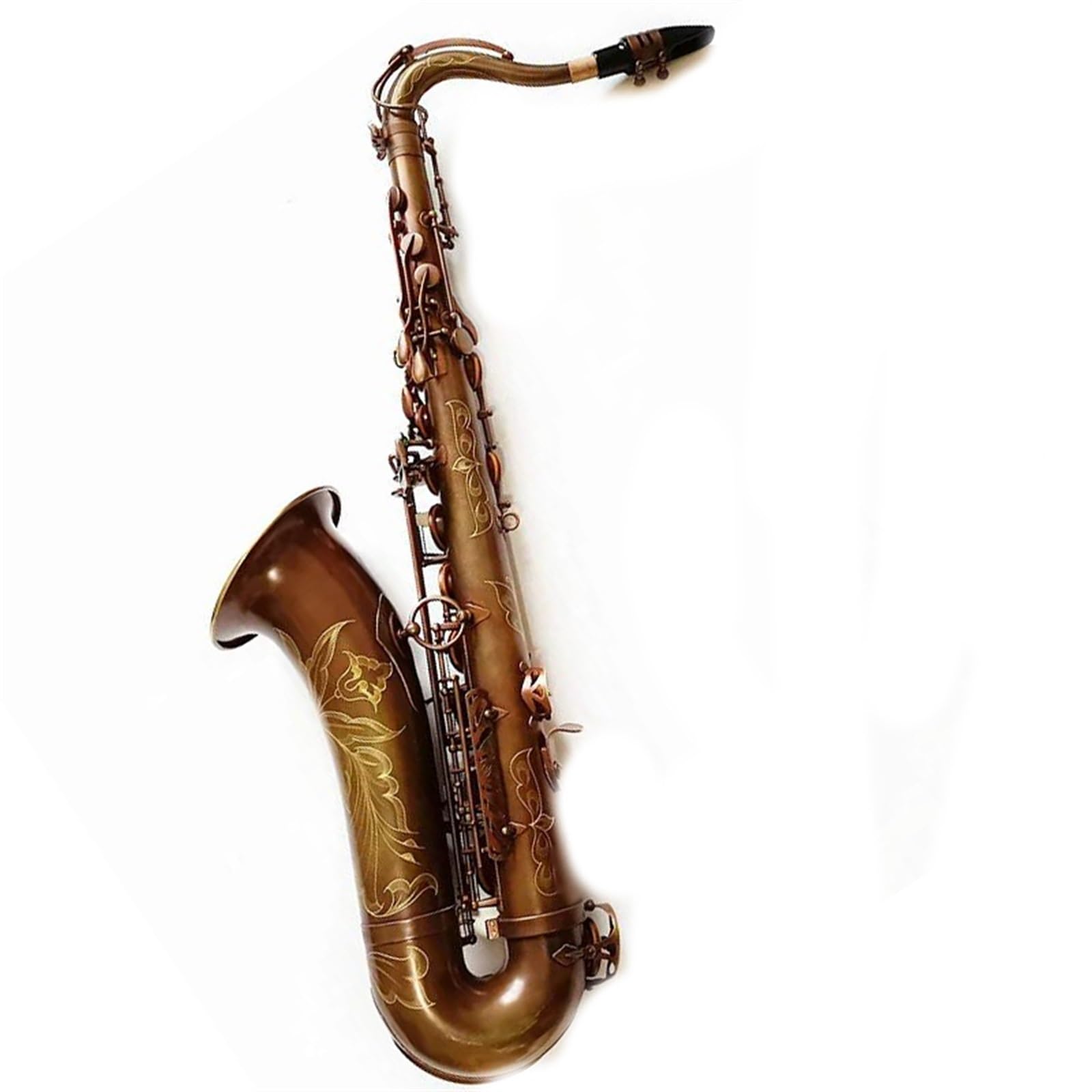 Saksofon Saksofon Tenorowy Antyczny Saksofon Tenorowy B-flat Ustnik Z Brązu, Profesjonalny Saksofon Studencki