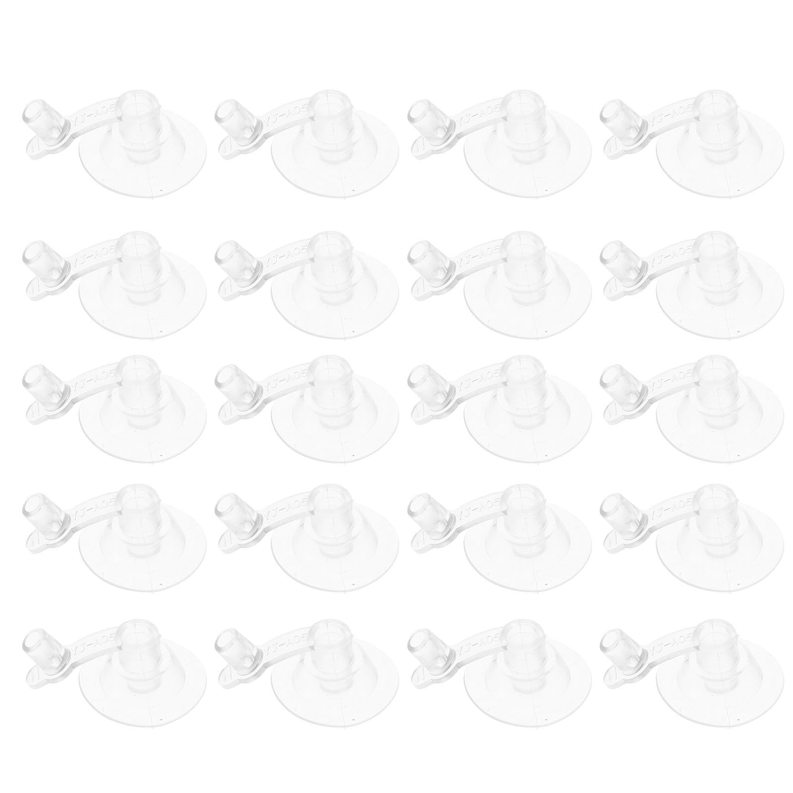 20 pezzi gonfiabili valvola giocattolo accessori per pompe ad aria, pompa per palloncini, pompa ad aria elettrica per gonfiabili, ugelli gonfiabili, ugelli per pompa ad aria in PVC