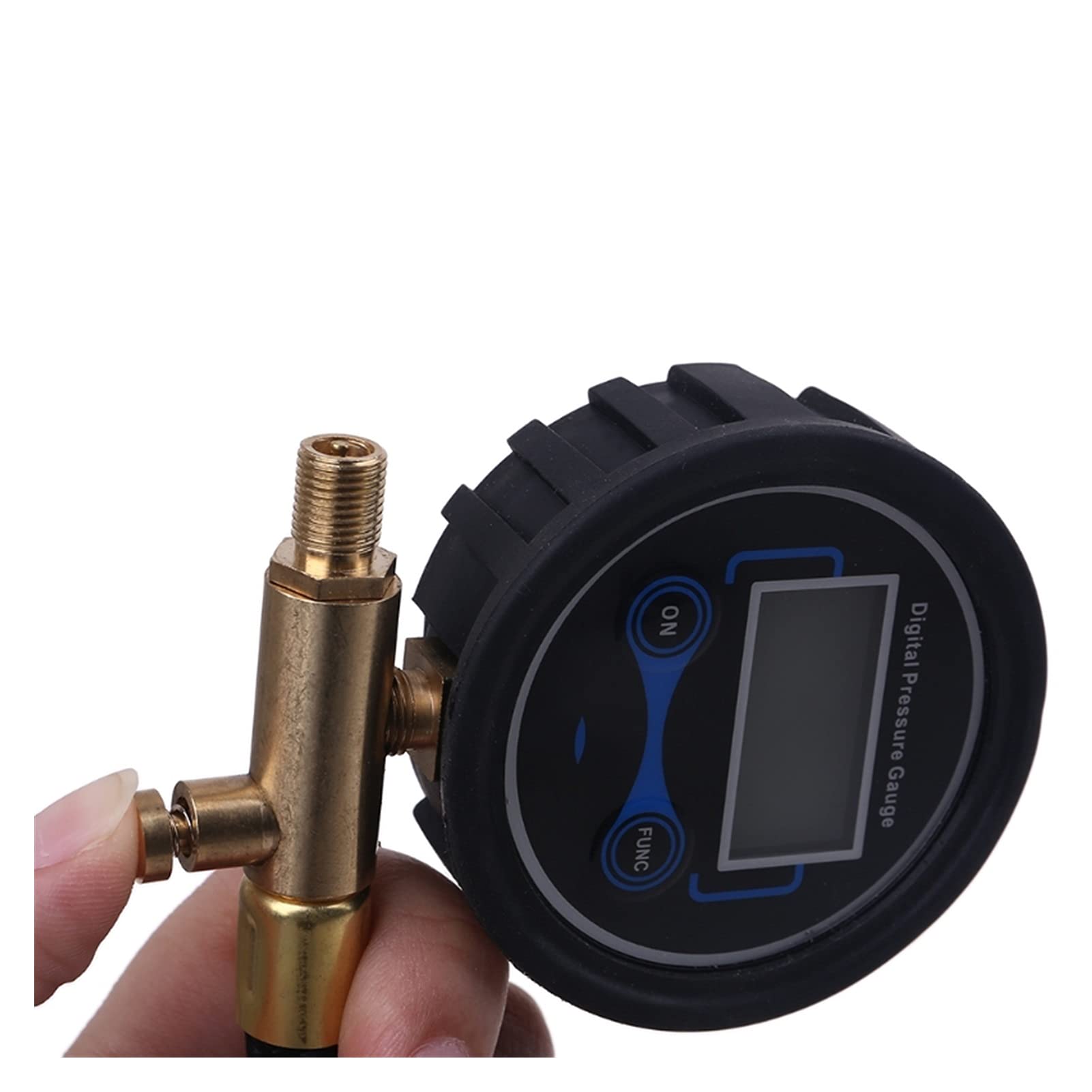 Manómetro Digital para neumáticos, manómetro, compresor de Aire para neumáticos de Motocicletas y automóviles, Manguera de Tubo de inflado de 200PSI con deflación