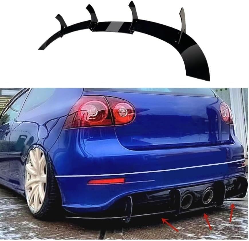 Diffuseur de protection arrière VW Golf 5 MK5 R32 2006-2009 - 5
