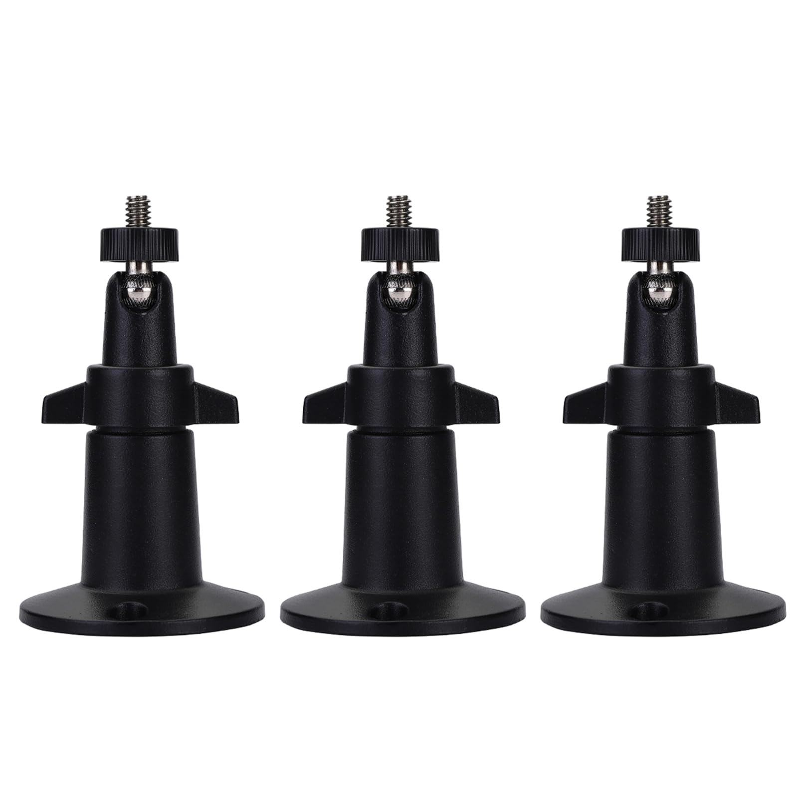 YOUNAFEN 3Pcs Convenient Camera Wall Mount Support Convenient Wall Mounts Indoor Outdoor Stand Holder Set for Security Cameras