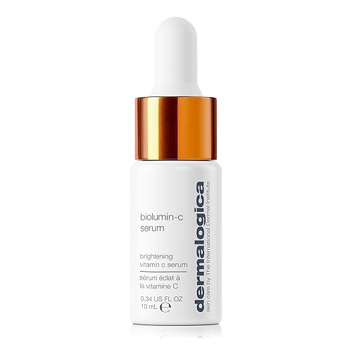 Dermalogica Suero Biolumin-C, suero de vitamina C para manchas oscuras para rostro con péptido y AHA - Exfolia y reduce la pigmentación