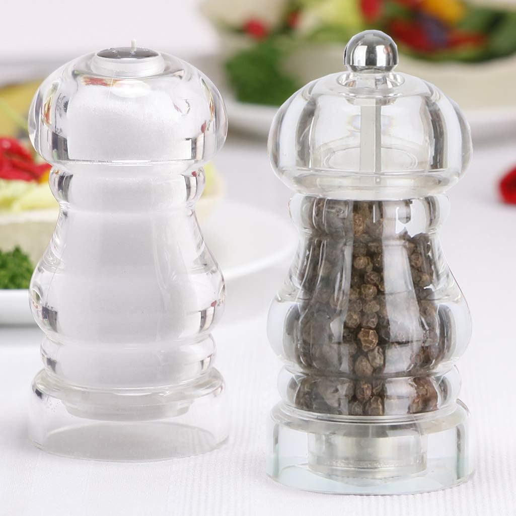 Chef Specialties 5 Inch Laurel Pepper Mill and Salt Shaker Set