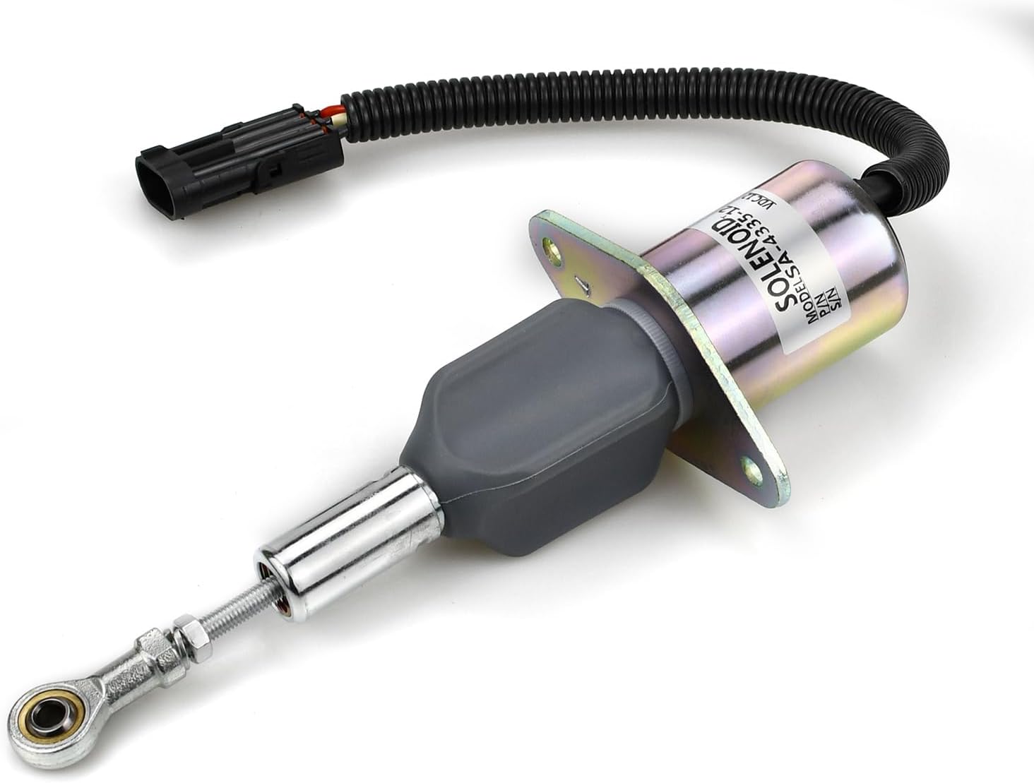 Amazon.co.jp: VehiclePro 3930233 燃料遮断ソレノイド、12V 燃料シャットダウンソレノイドバルブ SA ...