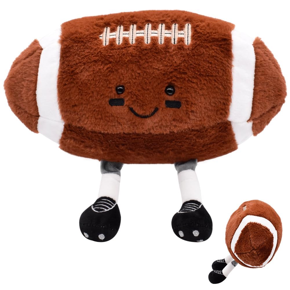 FCXVXCL Rugby Plushie Toy Rugby Soft Toy Doll for Kids Birthday Home Decoration for Boys Girls Kids
