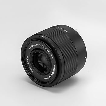 Amazon.com : VILTROX 25mm f1.7 E-Mount Large Aperture STM