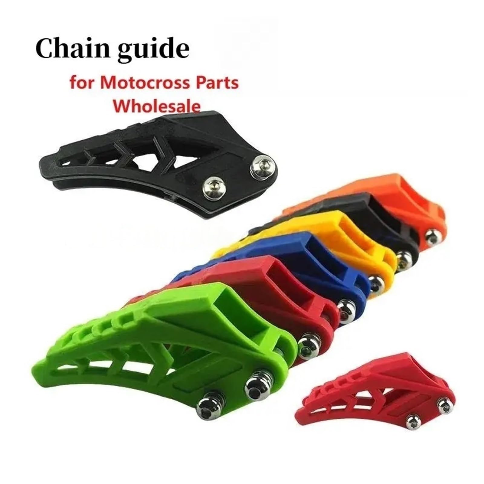 Protezione Tendicatena Per Moto, Cursore Di Protezione Per Guida Catena Per 250 Parti Da Motocross Guida Catena Per Moto Paracatena Protezione
