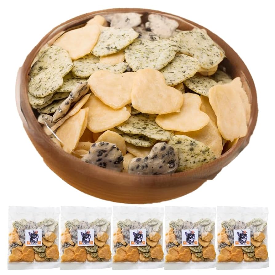 Amazon.co.jp: 犬 歯磨き おやつ(歯に良いせんべい 5袋)無添加