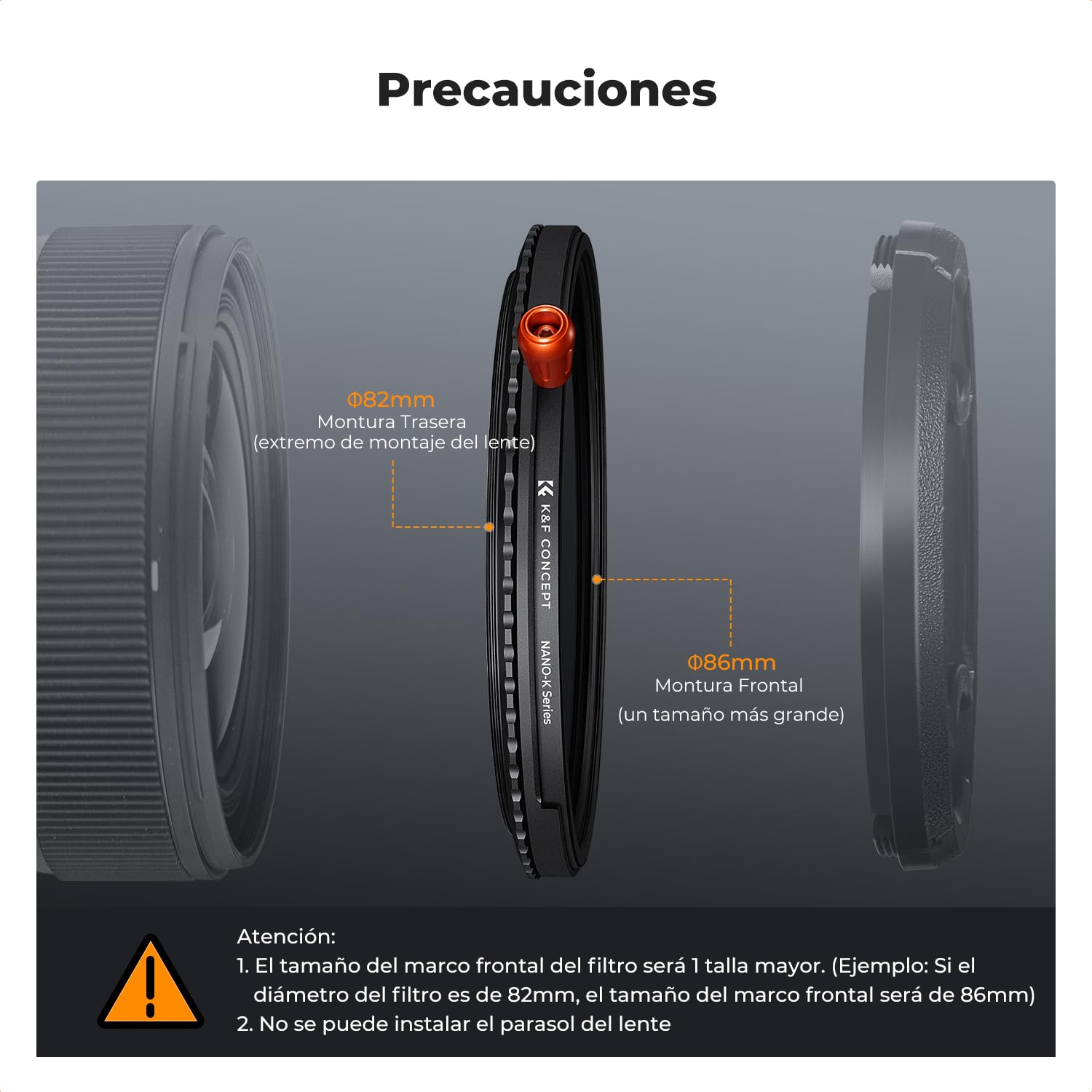 K&F CONCEPT Nano-Klear 67mm Filtro Variable ND2-32 & Black-Mist 1/4 & CPL,3 En 1 Función ND2-32 Densidad Neutra & Polarizador & Black Difusión 1/4 Filtro con 3pcs Paño de Limpieza