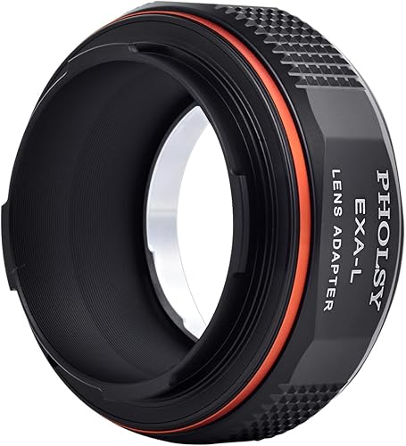 Miniatura 6 de PHOLSY Adaptador de montaje de lente Exakta a L Compatible con Exakta (no compatible con Topcon) Lente a cámara Leica L Mount Compatible con Leica