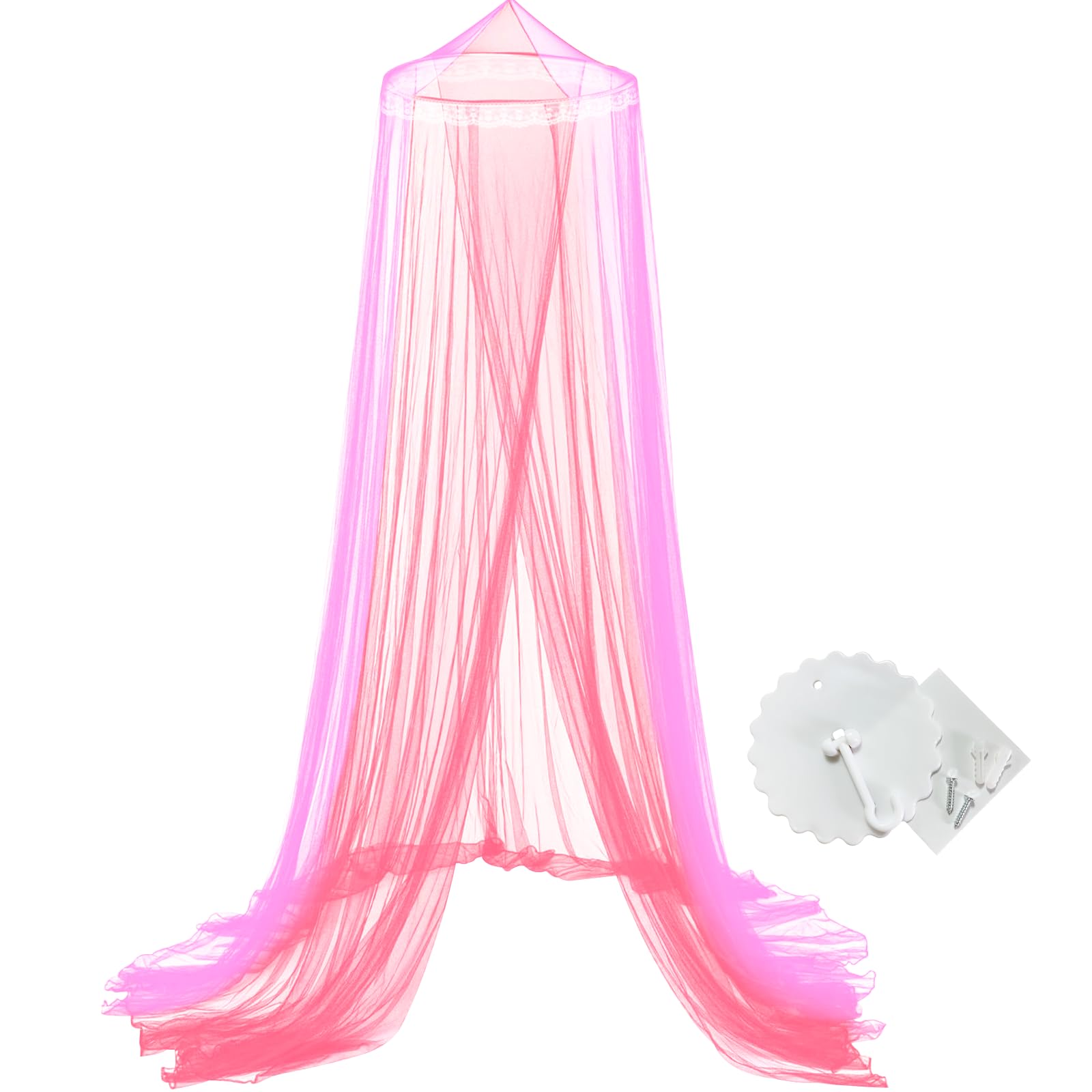 Zanzariera Per Letto Arcobaleno - 250x60x1050 Cm, Nylon, Per Interni Ed Esterni - Foto 6