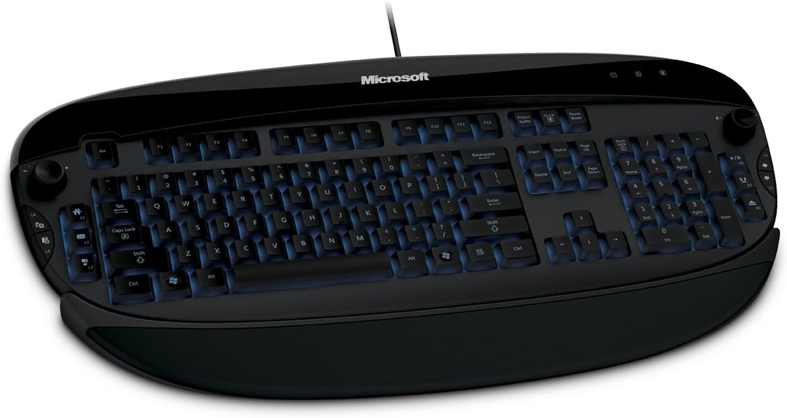 Microsoft Reclusa Gaming Keyboard (Black)