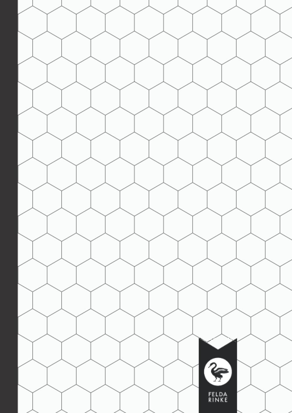 Hexagonal Graph Paper A4: Notebook | Exercise Book with Big Hexagonal Grid for Easy Drawing of Organic Chemistry Structures | 110 Pages - 55 Sheets | DIN A4 Format