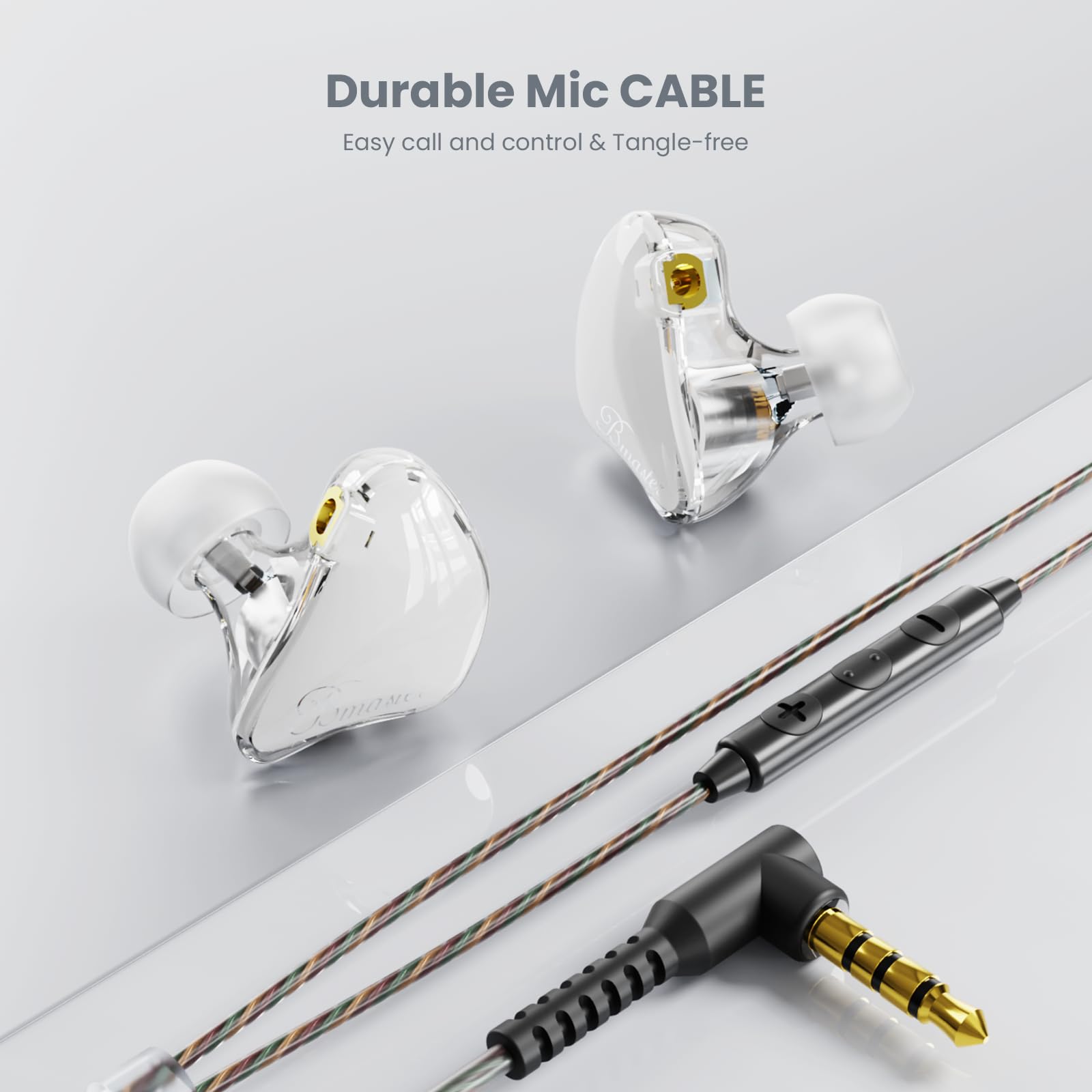 Amazon.co.jp: BASN Bmaster IEM モニターイヤホン トリプルドライバー