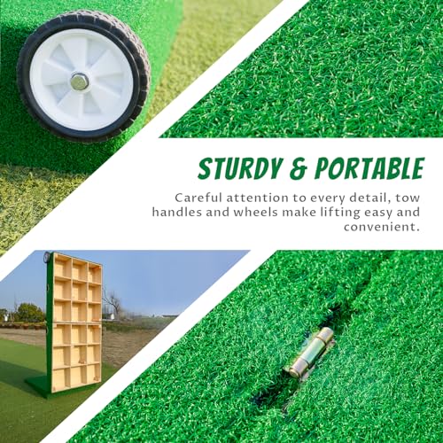 Efficraft Foldable Pitchers Mound Inch Pitching Mounds for Baseball Portable Pitching Mound with Pitching Rubber Pitching Mound Set for Indoor/Outdoor (Includes a Baseball)