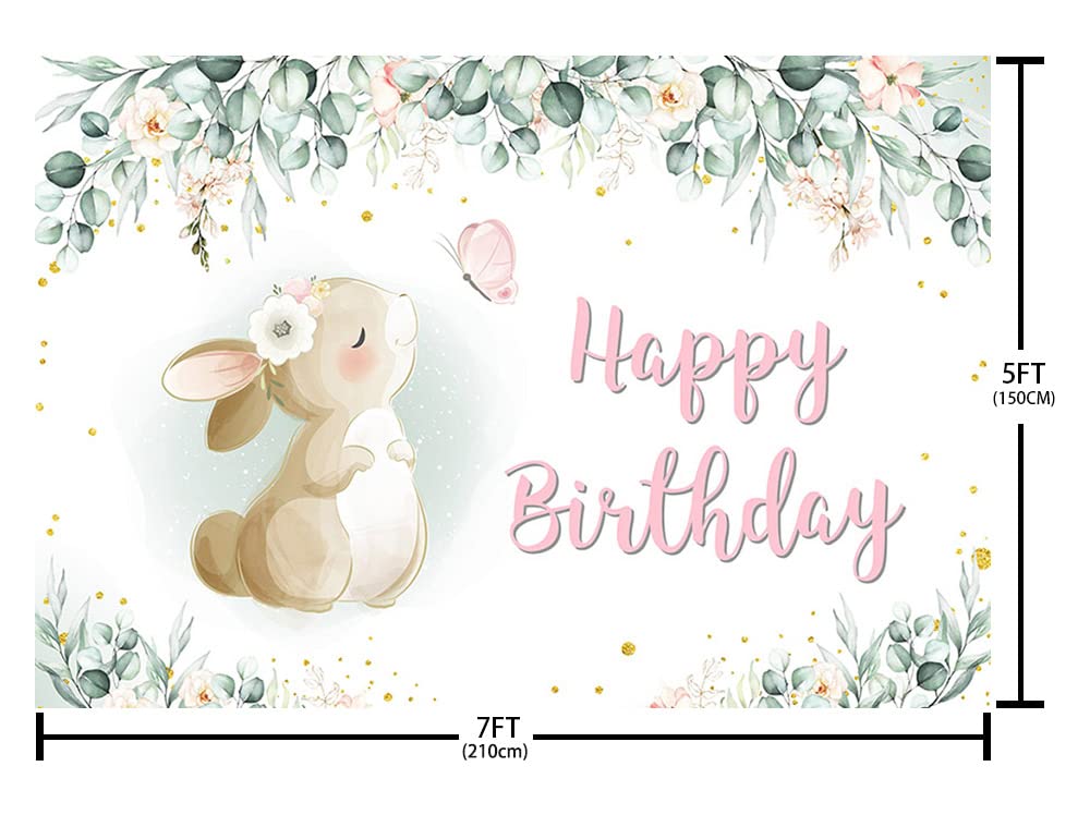 Amazon | AIBIIN うさぎ バニーガール ハッピーバースデー 背景