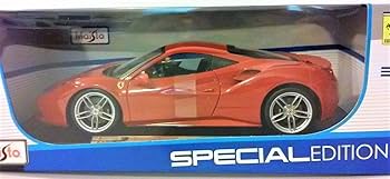 Maisto Ferrari 488 GTB Red 1:18 Scale Car Special Edition : Amazon Maisto Ferrari 488 GTB Red 1:18 Scale Car Special Edition : Amazon