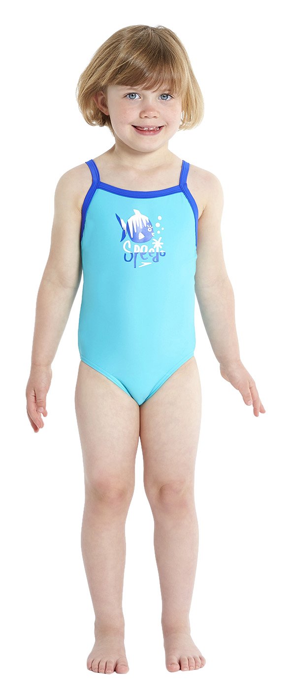 Speedo Funny Fish Essential – Bañador de bebé niña