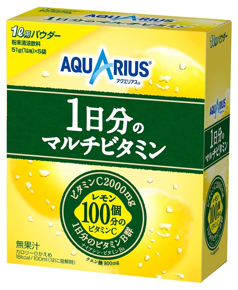 Amazon.co.jp: コカ・コーラ アクエリアス 1日分のマルチビタミン