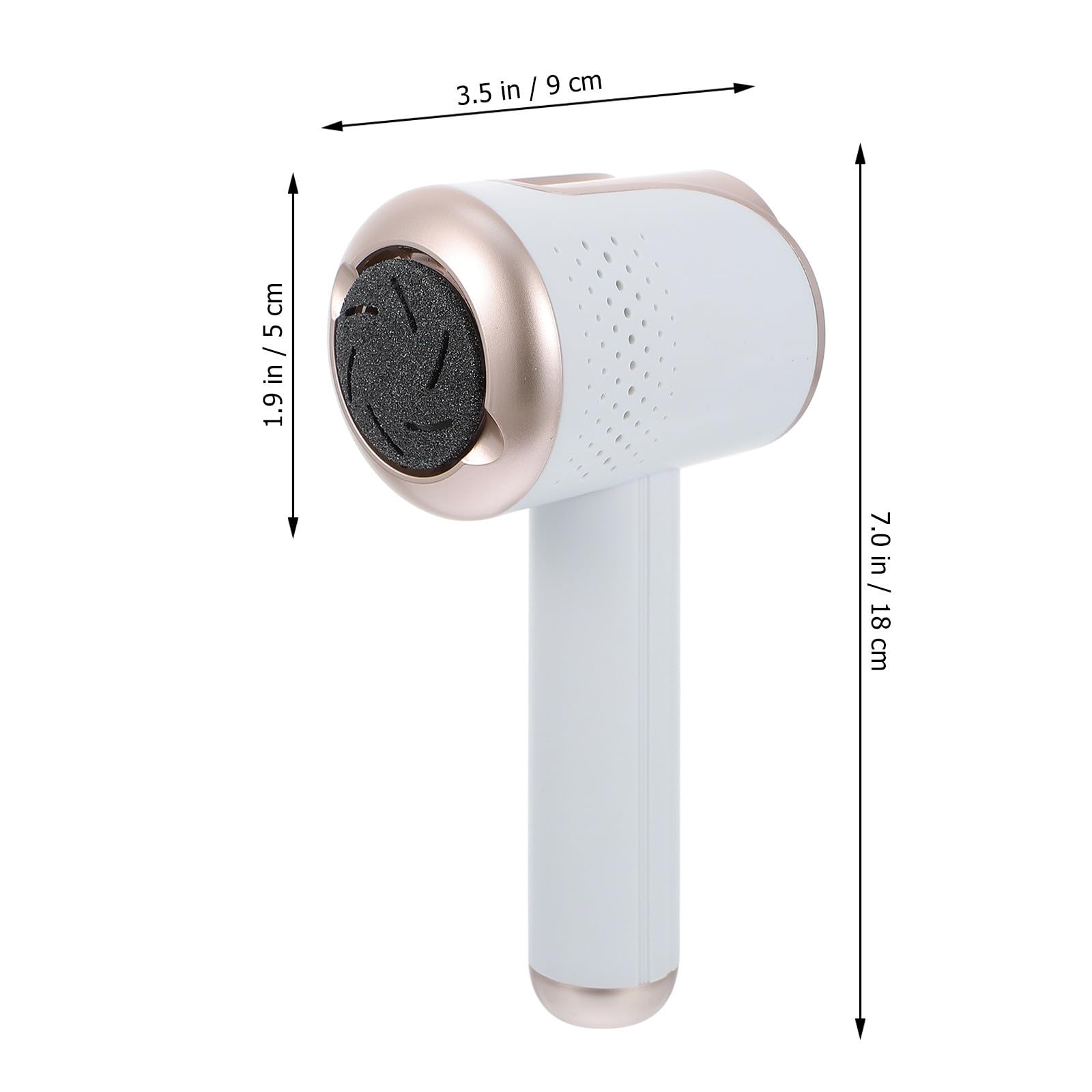 Elektrischer Hornhautentferner und USB für Füße mit 1800mah Akku