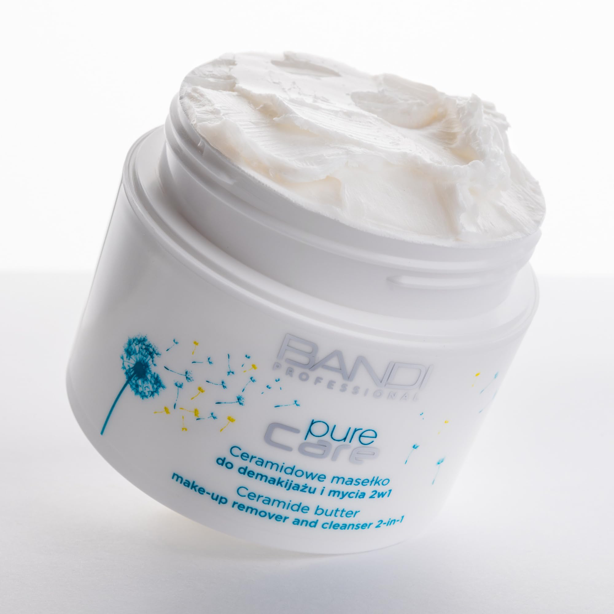 Bandi - Beurre Nettoyant Visage 2-en-1 Démaquillant Ceramide Élimine Maquillage et Écran Solaire Pour Tous Types de Peau Enrichi en Phytocéramides et Vitamine e