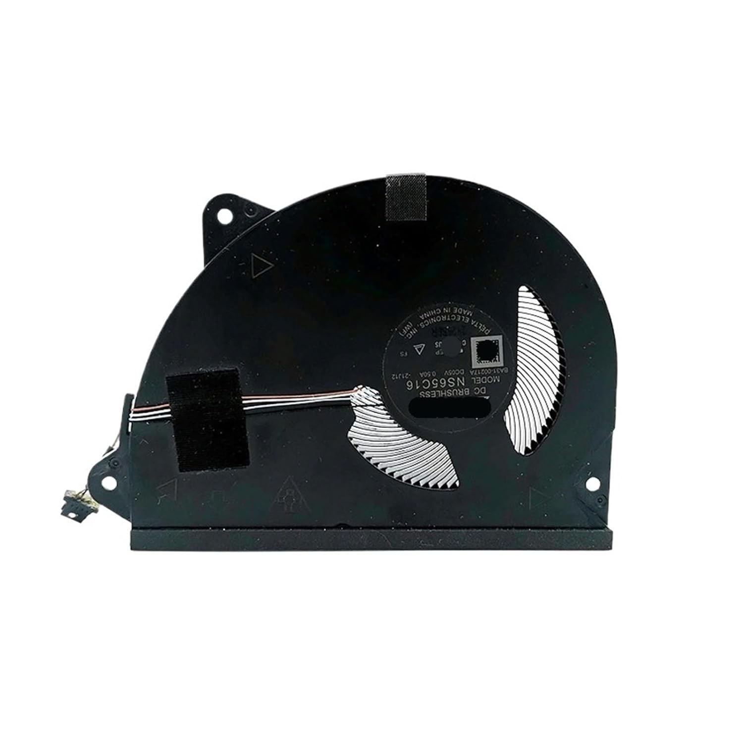 Laptop CPU Cooling Fan ，Compatible for Samsung ，Galaxy Book 2 NP550XDE 550XDE Fan Cooler NS65C16-21J12 BA31-00217A DC 5V 0.5A
