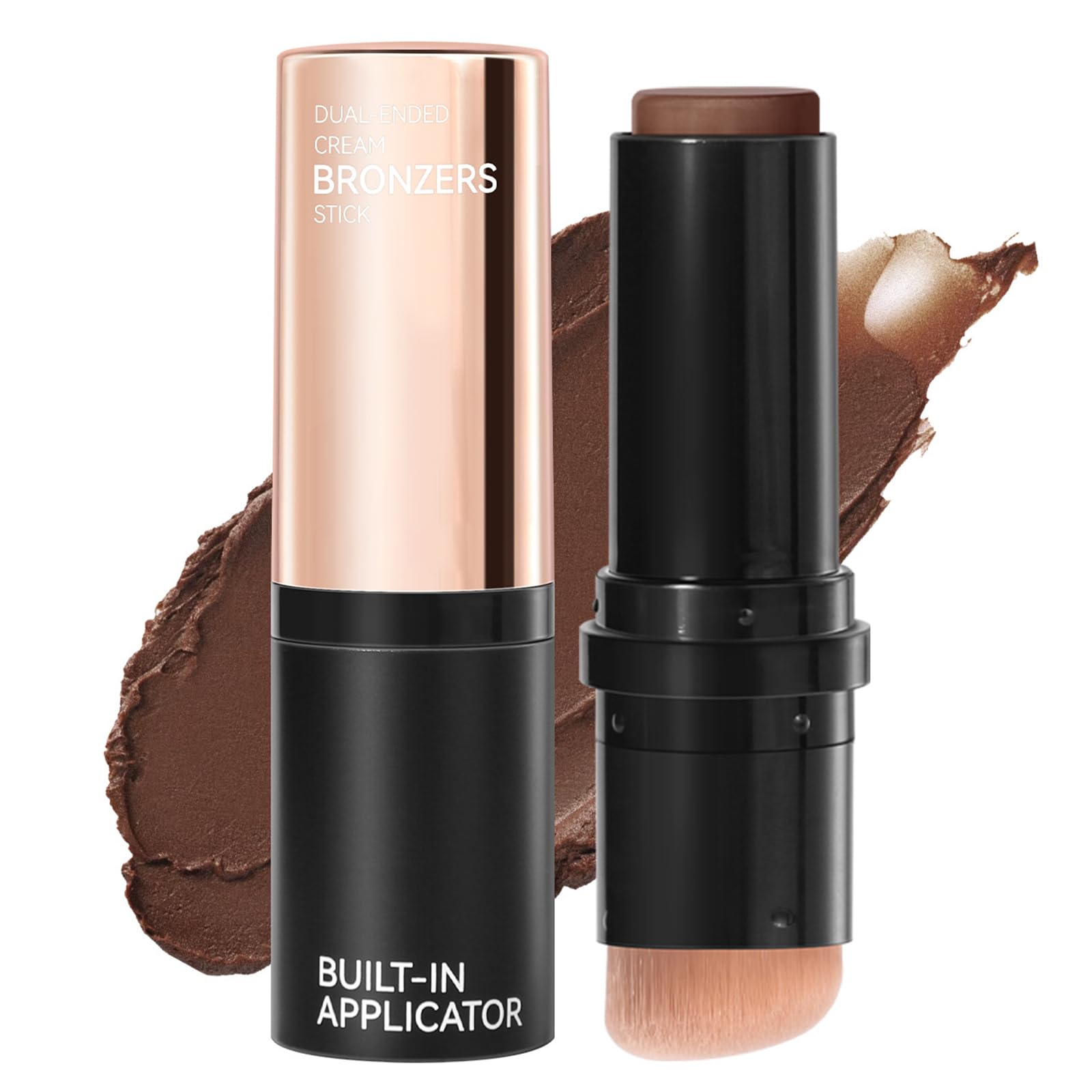 Bronzeamento Saudável: Mitos e Verdades que Você Precisa Saber 3 Erinde Bastão de bronzeador de contorno creme, bastão de contorno de acabamento natural, bastão bron