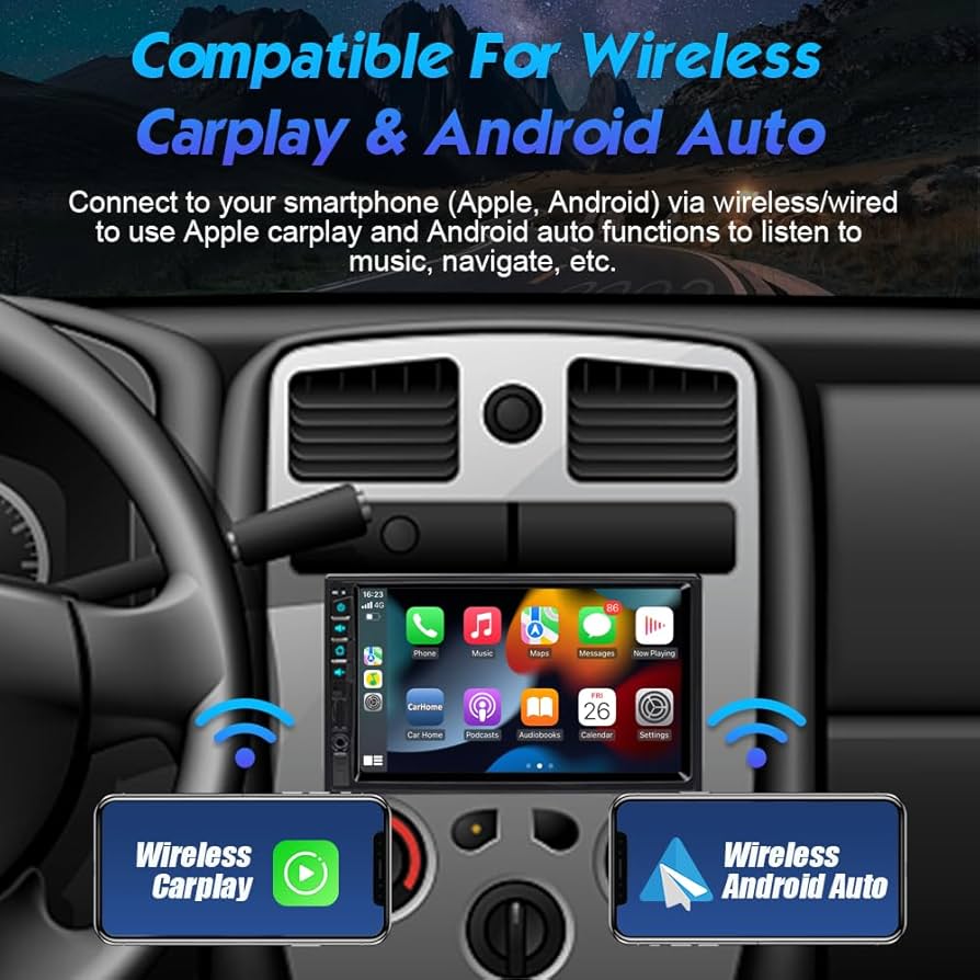 ANDROID - ｒｉｎ Amazon.com: Hikity Android 13 Double Din Car Stereo 7 Inch