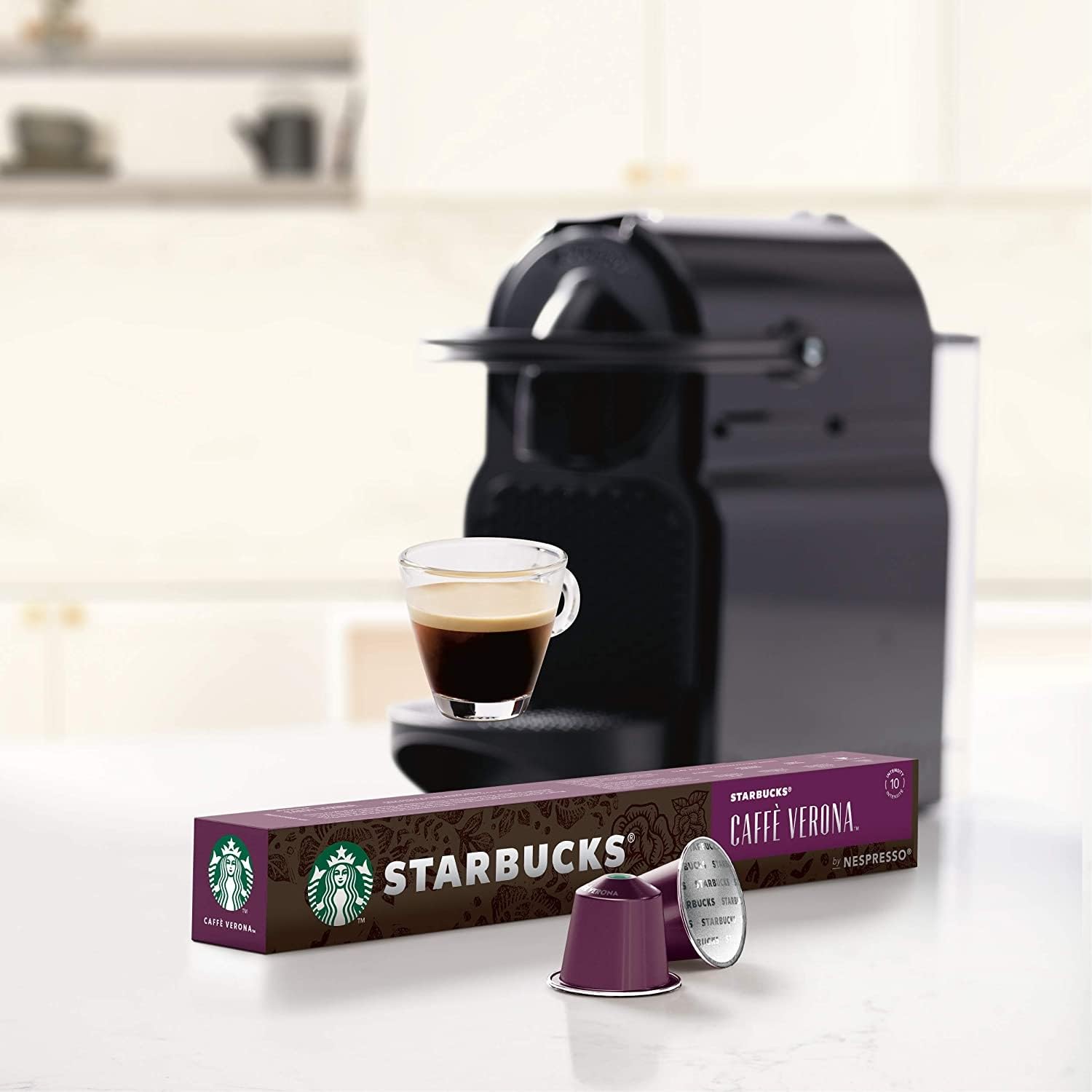 Starbucks? - Caff? Verona by Nespresso? Dark Roast - 12x 10 Capsules