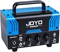 Vista 9 de JOYO Bass Mini Amp Head 50 W Preamplificador híbrido tubo amplificador de potencia cabeza con 3 bandas EQ y Bluetooth