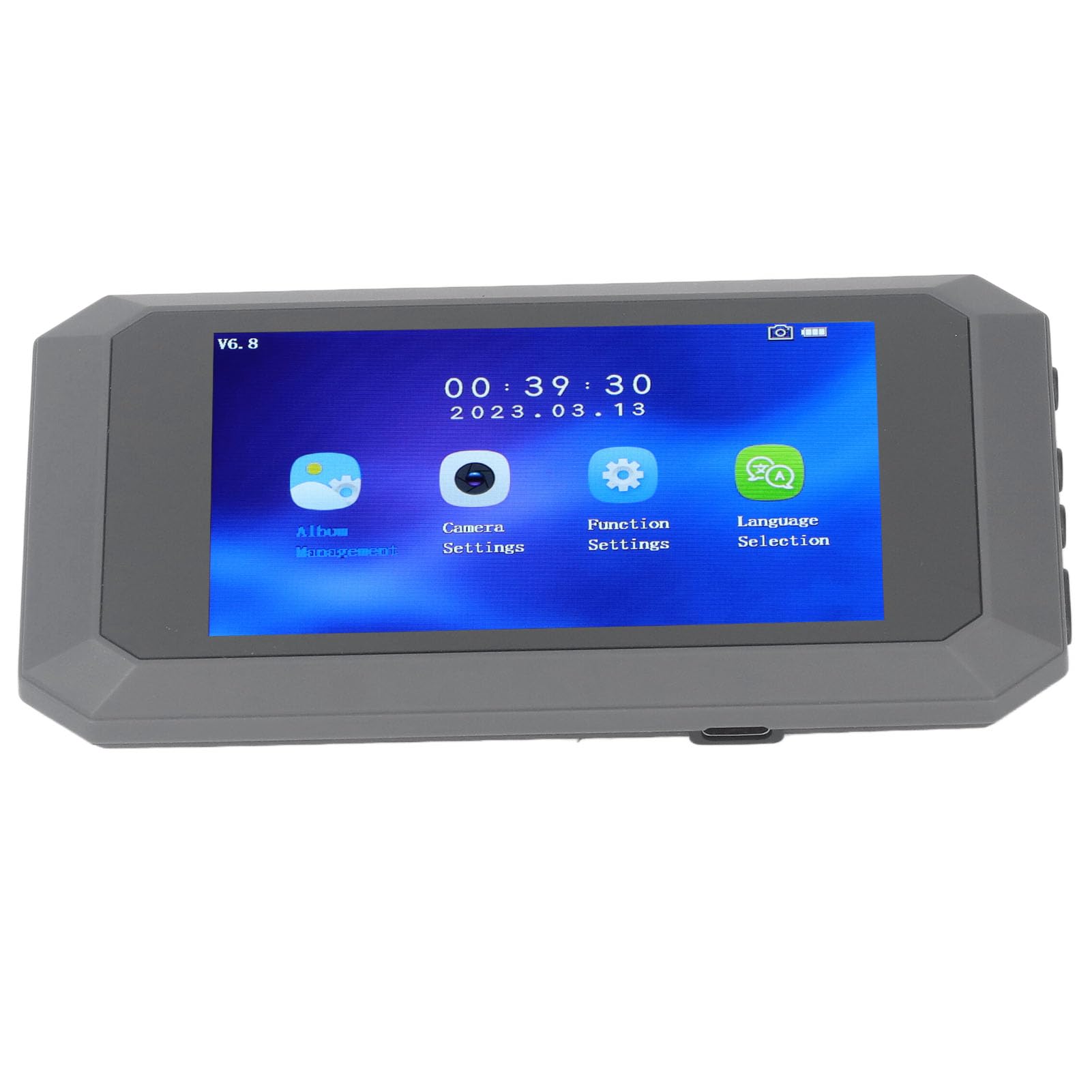 Telecamera Spioncino, Obiettivo 1080P 2MP, Videocitofono, Batteria 1400mAh, Rilevamento Movimento per di Sicurezza Domestica
