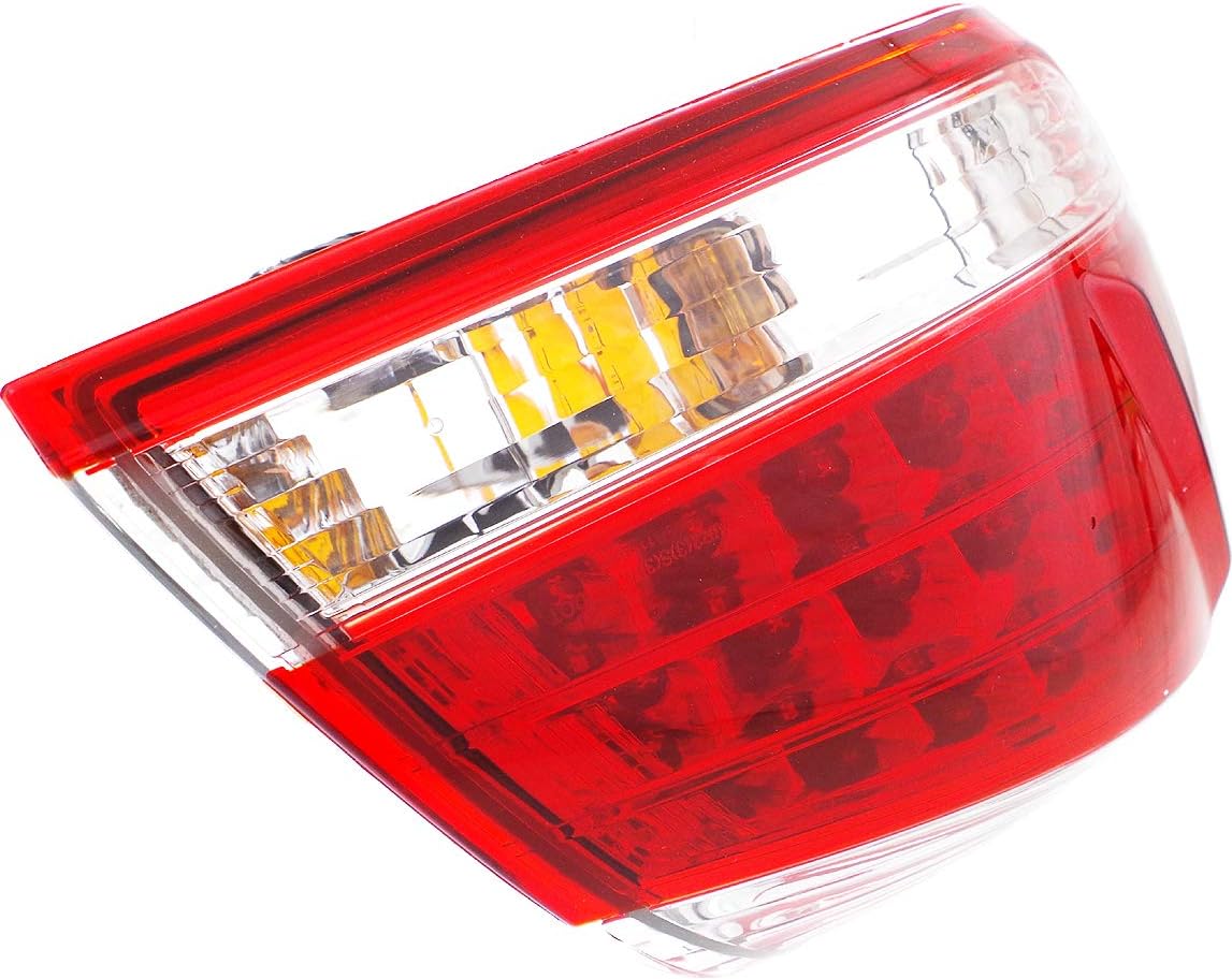 Compatible with 12-14 Murano 3.5L Taillight Taillamp Rear Brake Light Tail Lamp with Bulb Left Driver Side