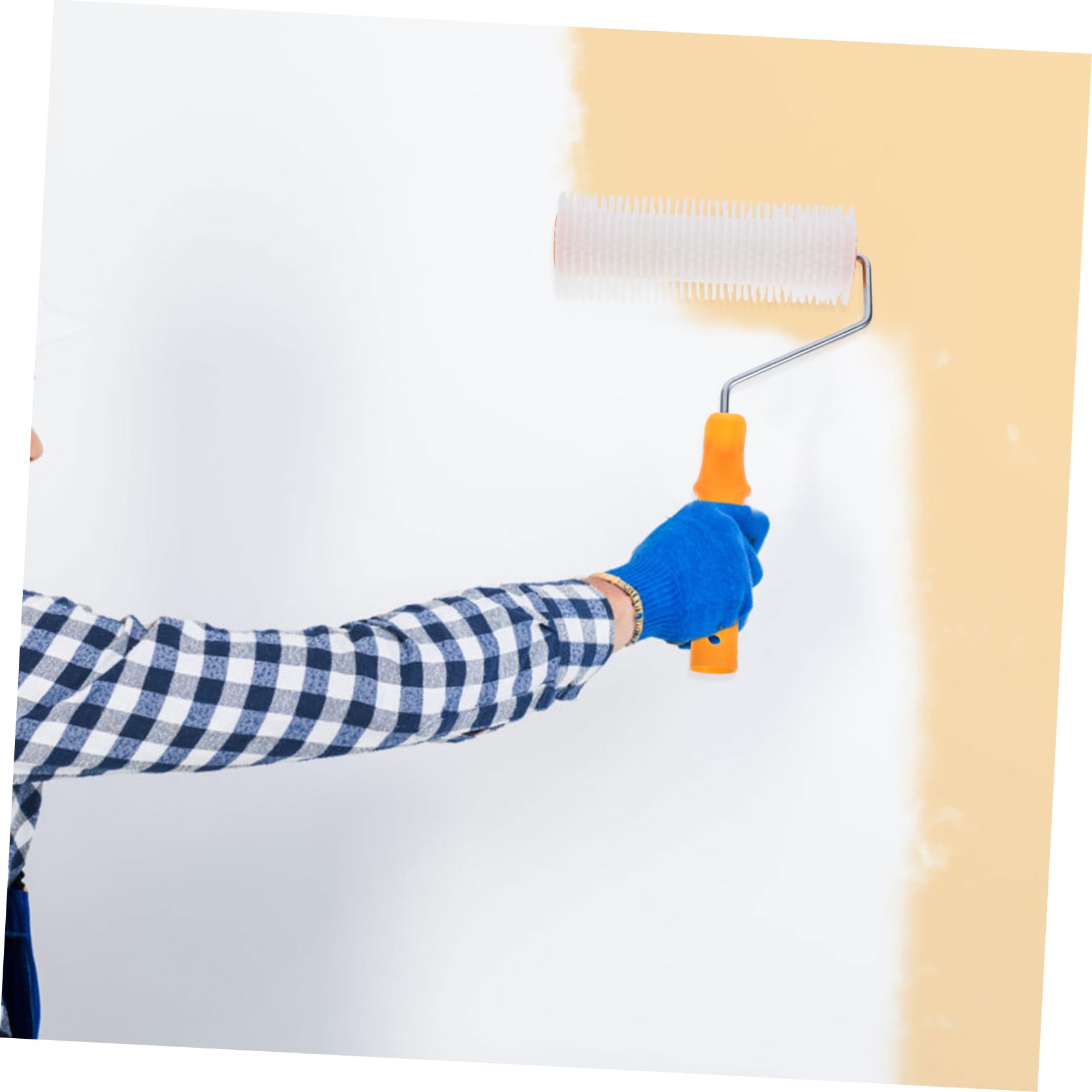 Rodillo de Púas para Regla Autonivelante y Ideal para Fácil de Usar y Limpiar Herramienta para y Bricolaje Color aleatorio