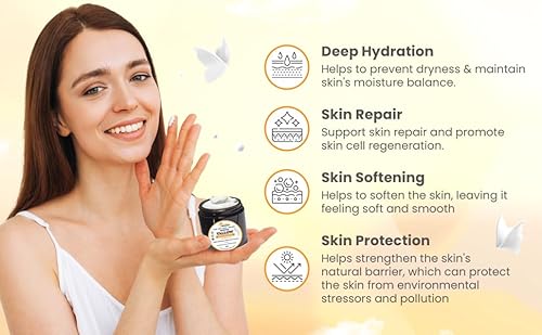 Generic 100% Pure Whipped Tallow Cream - Organic Tallow Skincare Handmade Body Butter Tallo Cream- Grass Fed Beef Tallow Balm For Skin Butter- Tallow Face Body Eczema Cream-4 Floz  thumb #2