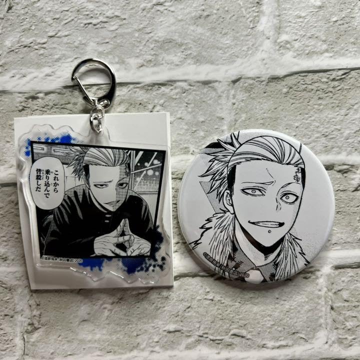 桃源暗鬼　メディコス　缶バッジ アクリルスタンド アクリルキーホルダー 3月お届け予定】【特典付き】『桃源暗鬼』アクリルネームバッジ