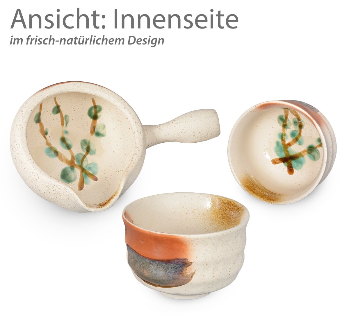 Aricola Tea4chill Matcha Set For Two. Enjoy Twice! 1 Matcha Stop Bowl And 2 Matcha Drinking Bowls In Anthracite Brown + Accessories