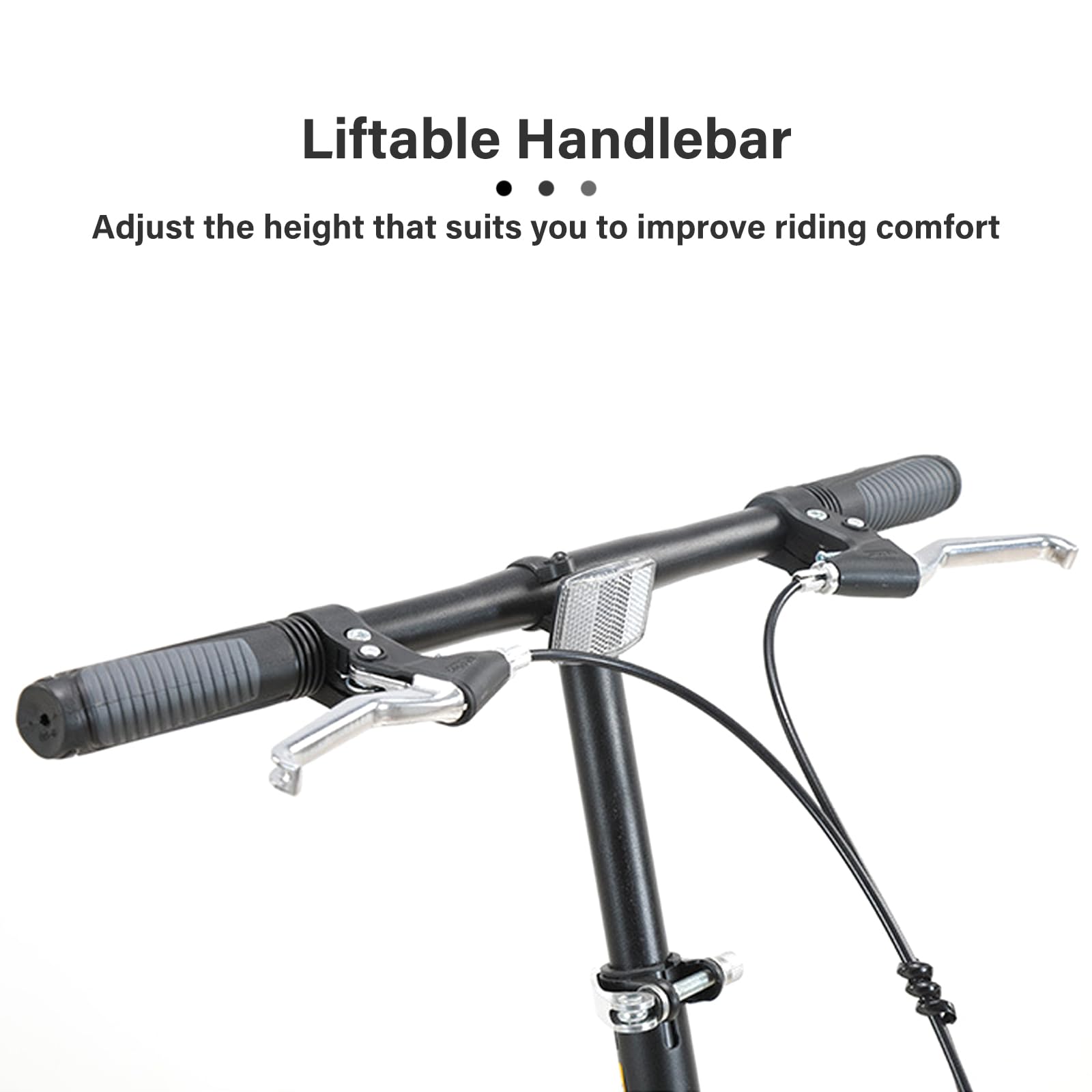 Amazon | 折りたたみ自転車、14インチシングルスピード折りたたみ