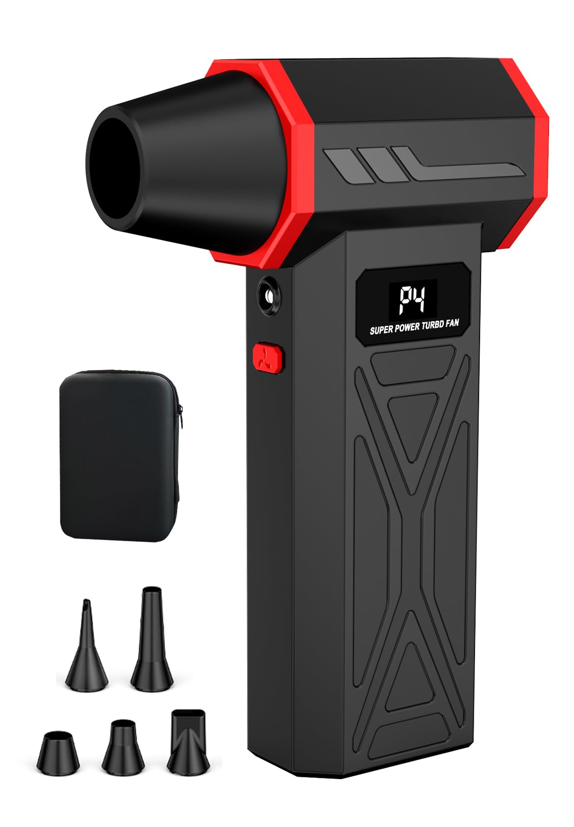 Soffiatore Elettrico Aria Compressa ACEZUK – 200.000 RPM, Batteria 10.500 MAh, 4 Velocità Per PC E Auto