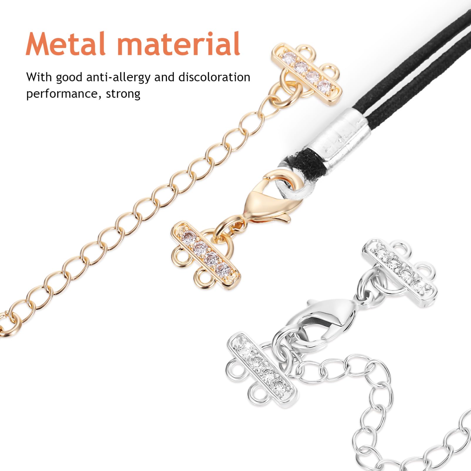 Tofficu 5 Juegos Extensor De Pulsera Cierre Broche De Langosta Broches De Langosta Semental Sujetadores Garra Gancho Hacer Joyas Anillos De Salto Abrazaderas De Bricolaje Cobre 10 Uds * 5