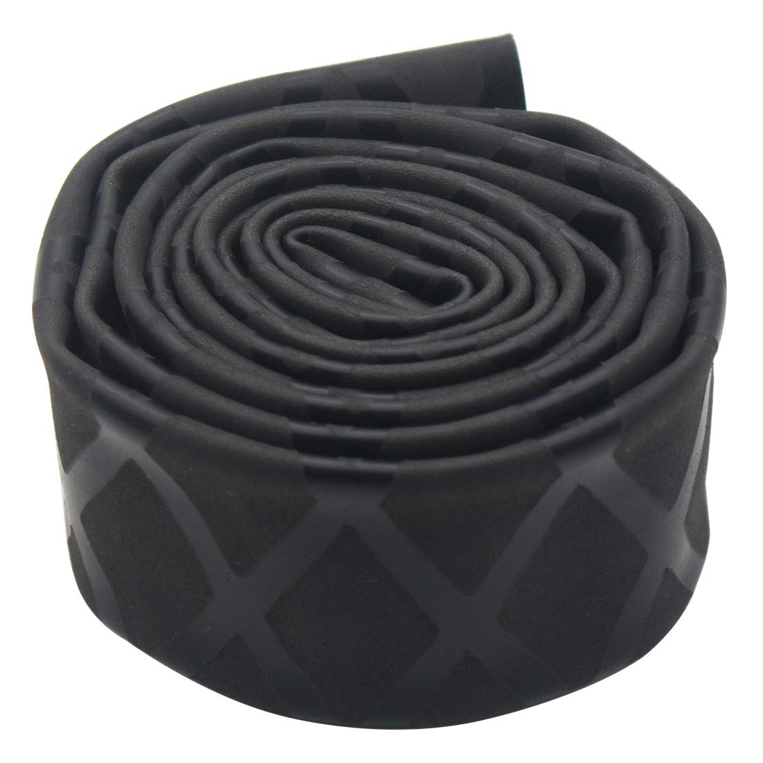 Heat Shrink Tubing:for Fishing Rod Wrap,Motorcycle Handgrips,Tools Handle Much Better Grip. Black Textured Shrink Wrap Non Slip Waterproof and Insulation. Diameter:45mm Lengths:1 Meter