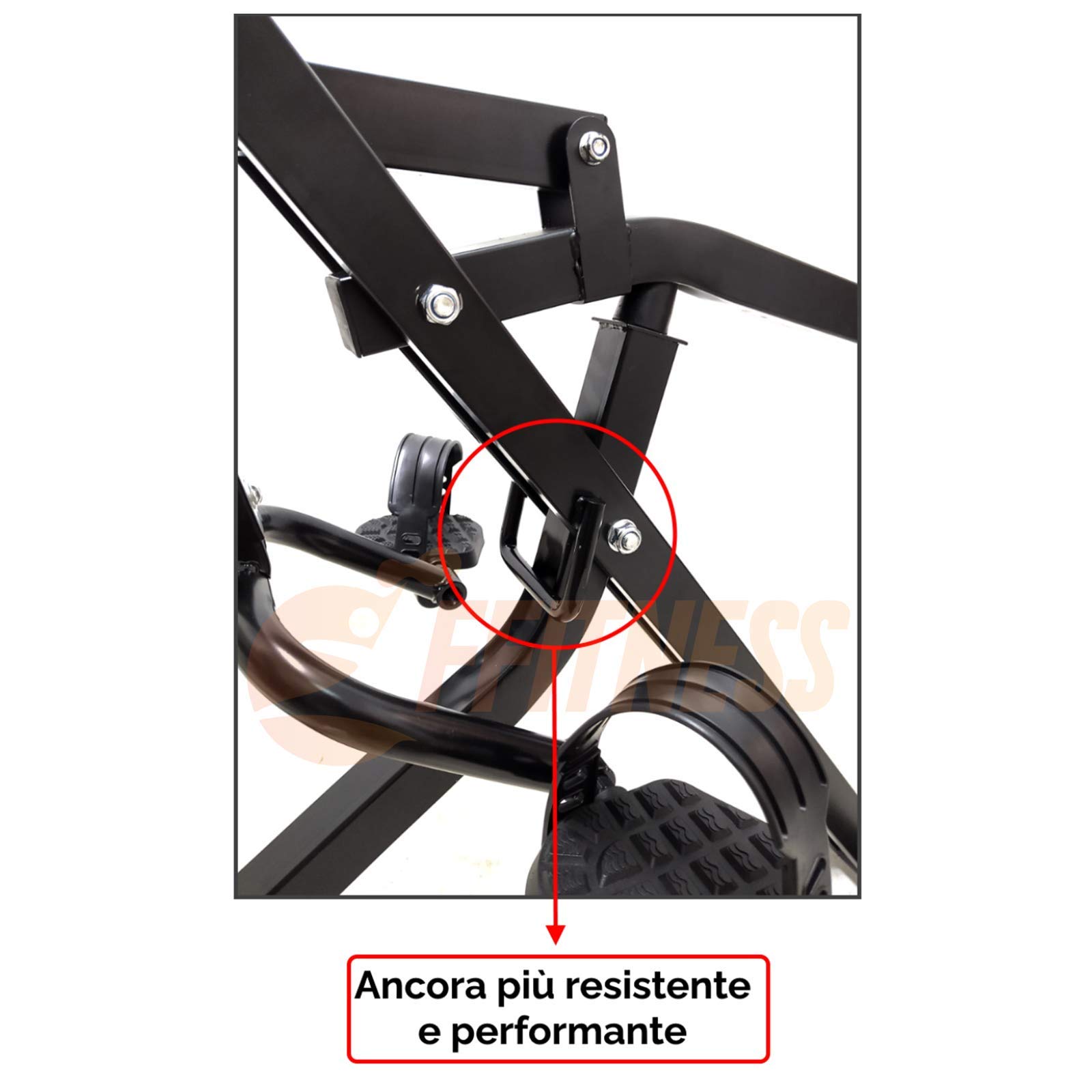 Total Power Pump FLTBC300-R Body Crunch Attrezzo Ricondizionato con Display computerino LCD Home Fitness Trainer attrezzo Multifunzione per Glutei, Addominali, Gambe, Braccia