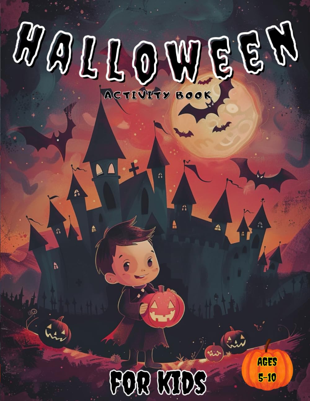 Halloween activity book: Spooky Halloween Activities.