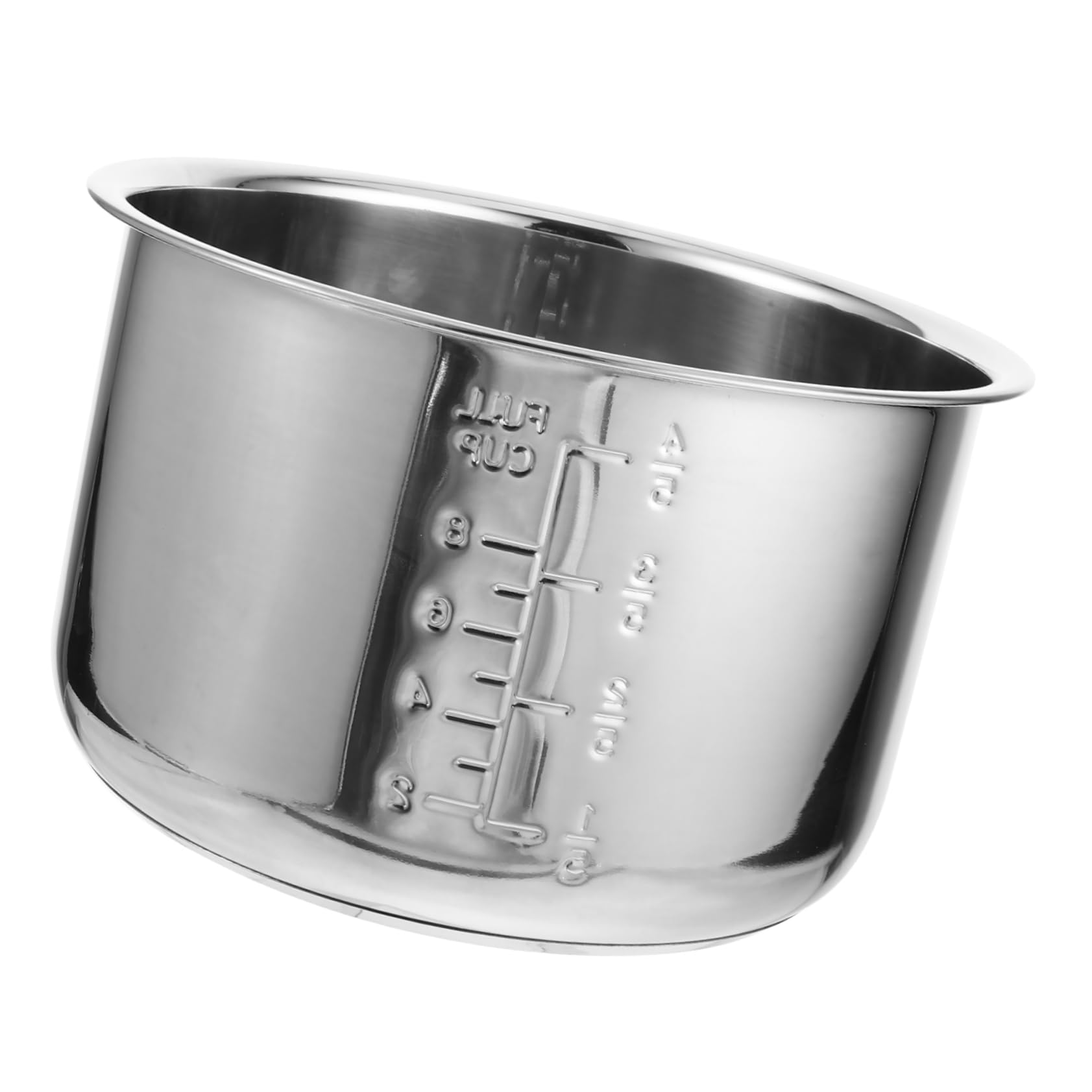 NAMOARLY Stainless Steel Pressure Cooker Accessory Bowl & Electric Cooker Supply Parts - 10 Cup Rice Cooker Inner Pot Replacement & Pan Q