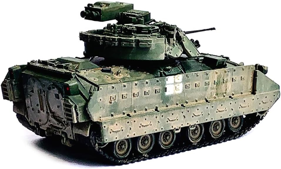 Dragon Armor | 1:72 Scale Military Diecast | Ukrainian M2A2 ODS | with Muddy Weathering