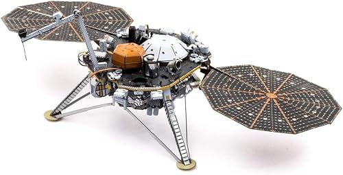 Miniatura 3 de Metal Earth Fascinations Insight Mars Lander 3D Kit de modelo de metal con pinzas