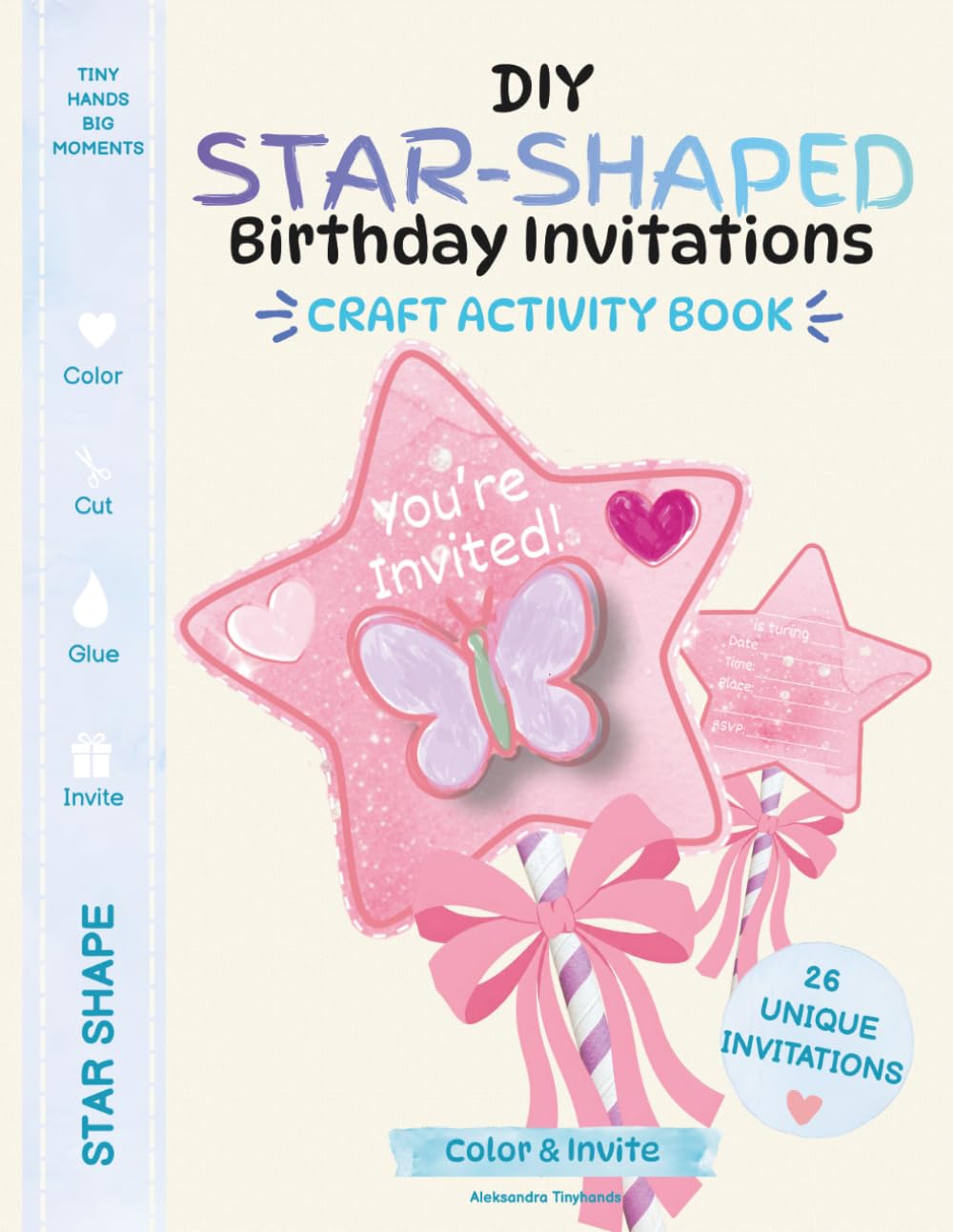 DIY Star-Shaped Birthday Invitations: Craft Activity Book