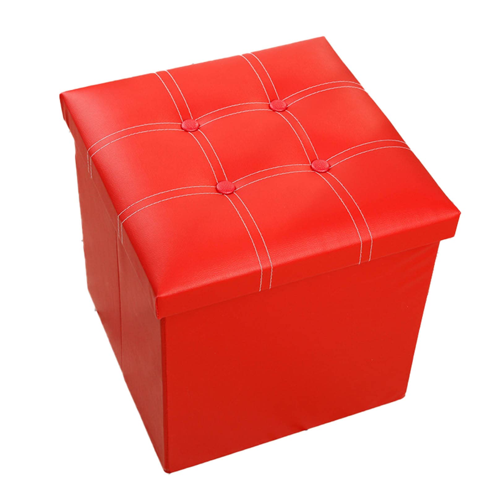 Repose-pieds de rangement similicuir pour optimiser les petits espaces avec style