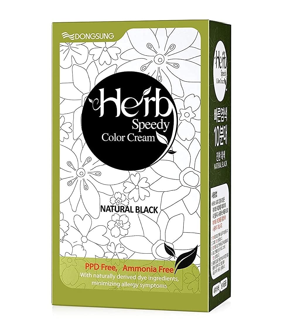 Herb Speedy Color Cream - Natural Black